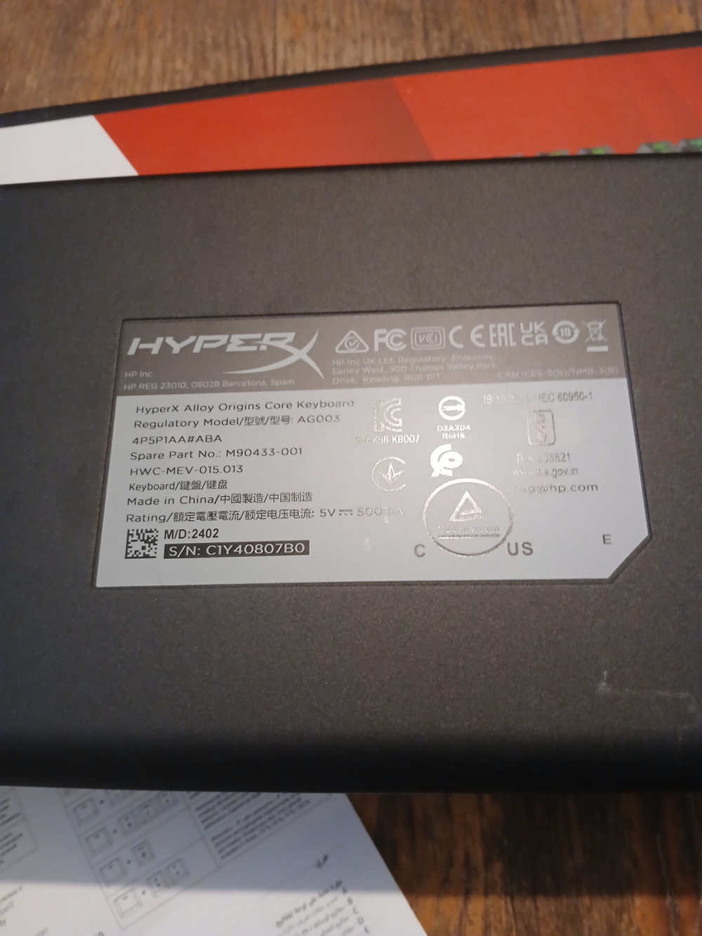 Hyperx Compact 10 Keyless Design Colorful Keyboard - Picture 5 of 8